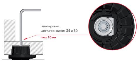 Регулируемая опора INTEGRATO TECH Z от Italiana Ferramenta