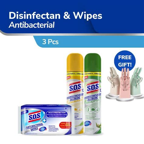 Jual Free T Sos Lemongrass Disinfectant 250 Ml Sos Eucalyptus