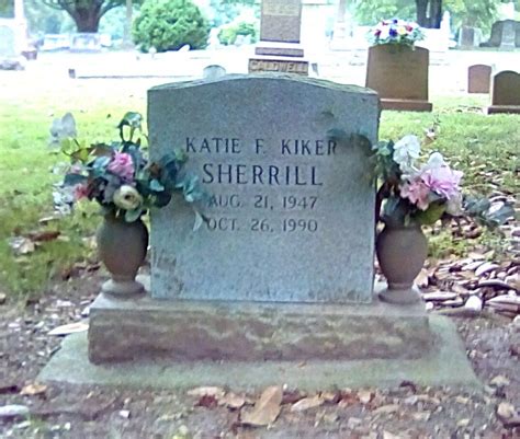 Katie Lee Kiker Freeman Sherrill 1947 1990 Find A Grave Memorial