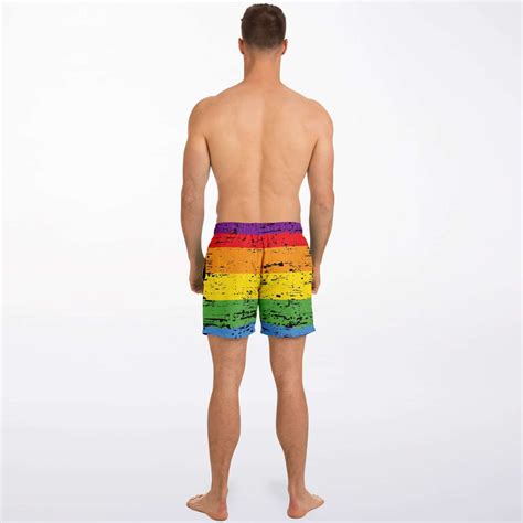 Gay Badehose Regenbogen Badehose Pride Shorts Herren Etsy