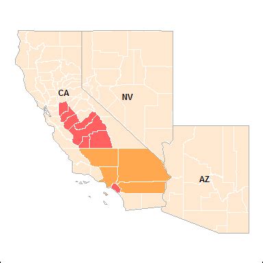 1997 PM2.5 standards — Region 9: State Designations | Fine Particle ...