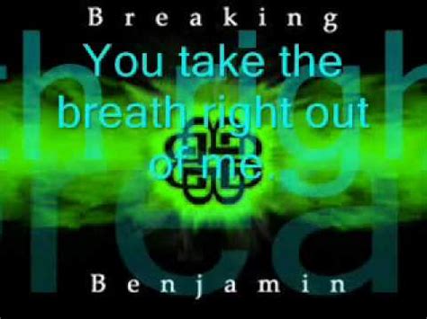 Breaking Benjamin Breath Lyrics Youtube