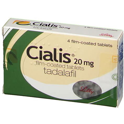 Cialis 20 Mg Filmtabletten 4 St Mit Dem E Rezept Kaufen Shop Apotheke