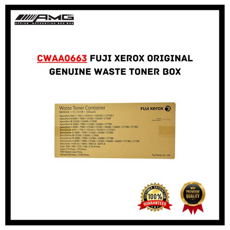 Fuji Xerox Waste Toner Box CWAA0663 AMG Office Automation Sdn Bhd