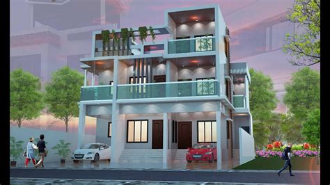 38x50 Ghar Ka Naksha 38x50 Makan Ka Naksha 3d Front Exterior Design 3d Simple Home