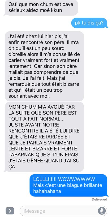 Il joue une blague chienne à sa blonde