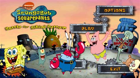 SpongeBob SquarePants Battle For Bikini Bottom Movies YouTube