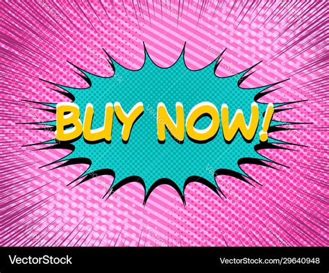 Comic sale explosive concept Royalty Free Vector Image