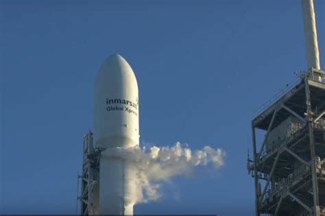 SpaceX Launches Inmarsat 5 F4 Communications Satellite Successfully