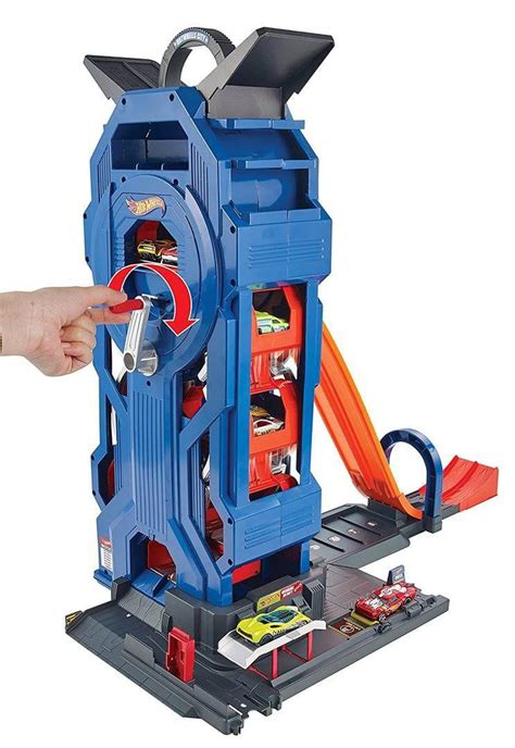Brinquedo Pista Hot Wheels Mega Garagem Mattel Ftb68 Pistas Magazine Luiza