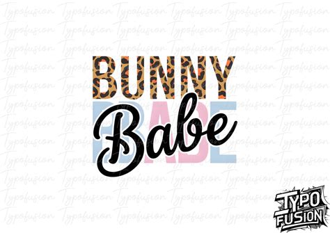 Bunny Babe PNG Clipart Sublimation Graphic By Typofusion Creative Fabrica