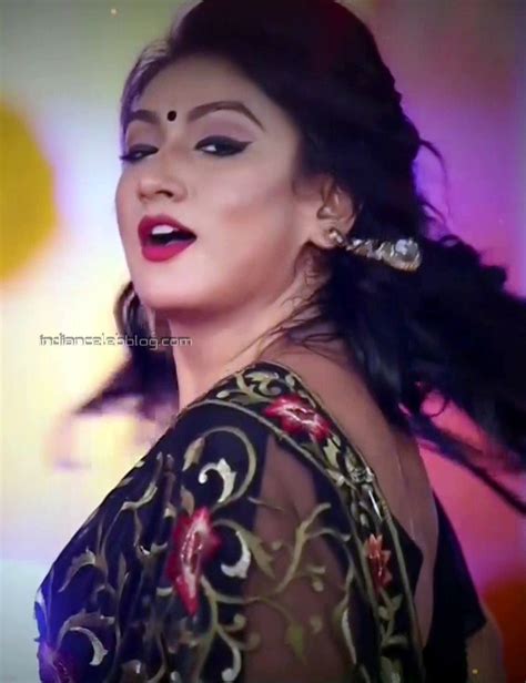 Telugu Tv Actress Reality Dance Show 27 Hot Saree Hd Caps Indiancelebblog