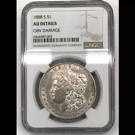 S Morgan Silver Dollar Ngc Au Details Old Pueblo Coin