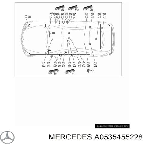 A0535455228 Mercedes разъем 14 пин