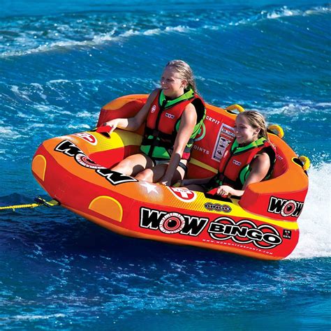 WOW Bingo 2 - 1-2 Person Tube Rental – Pool 4 Adventures
