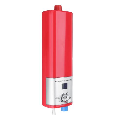 W Electric Tankless Water Heater Instant Hot Under Sink IPX Waterproof Alexnld