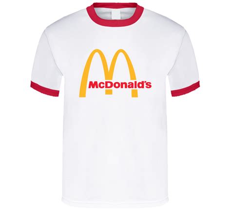 Mcdonalds Fast Food Golden Arches Symbol Logo T Shirt