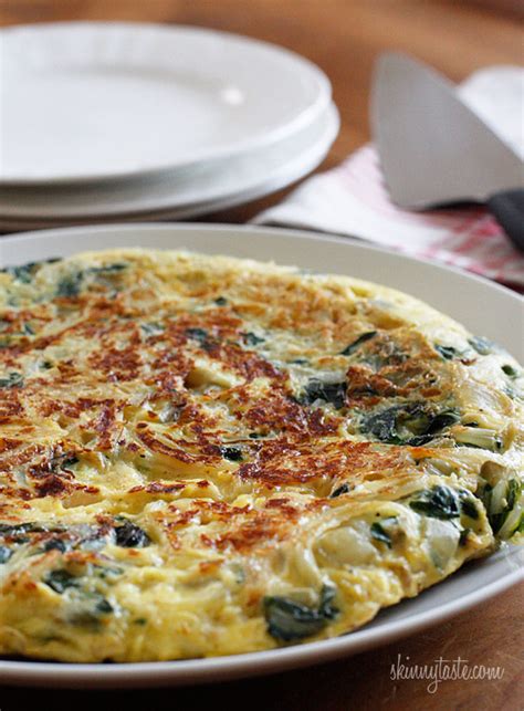 Light Swiss Chard Frittata Skinnytaste