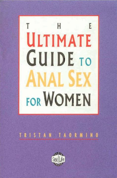 Taormino Tristan The Ultimate Guide To Anal Sex For Women