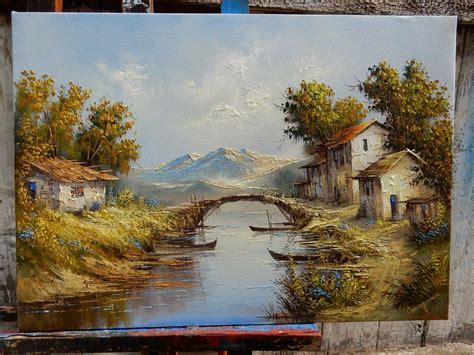 Beautiful Scenery Oil Paintings