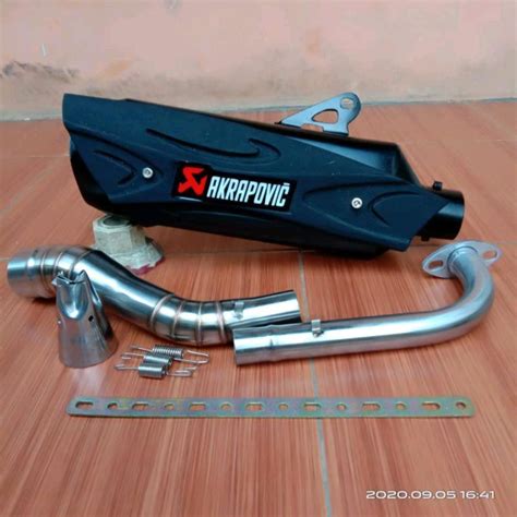 Racing Exhaust R9 Misano Akrapovic Click 125 150 Aerox 155 Nmax PCX ADV