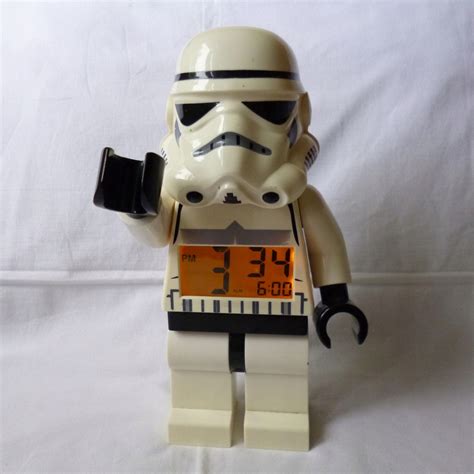 Budzik Zegarek Figurka Lego Star Wars Szturmowiec 12691502996