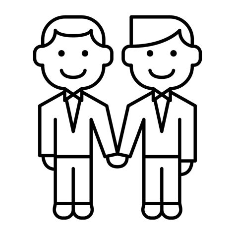 Gay Wedding Icon Vector Art At Vecteezy