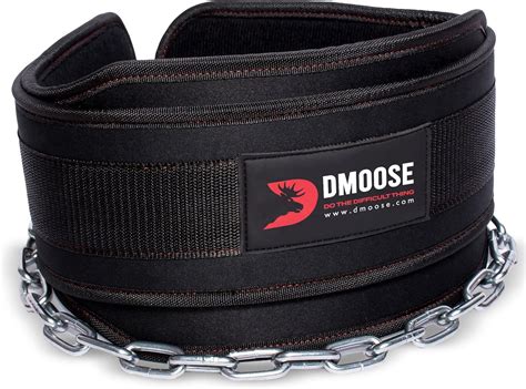 DMoose Dip Gürtel mit Kette 36 Heavy Duty Stahlkette Comfort Fit