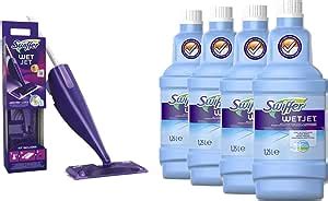 Swiffer Wetjet Balai Lave Sol Avec Spray Kit De D Marrage Avec Balai