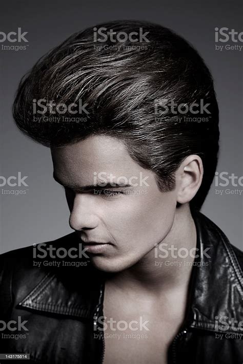 Greaser Hairstyle Men