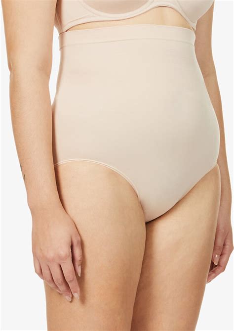 Spanx Panx Womens Oft Nude High Power High Rise Jersey Briefs ShopStyle Panties