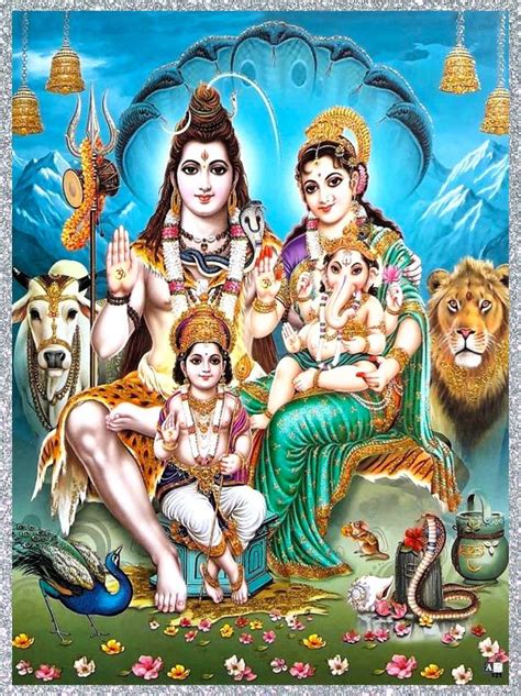 astonishing collection  full  lord shiva family images