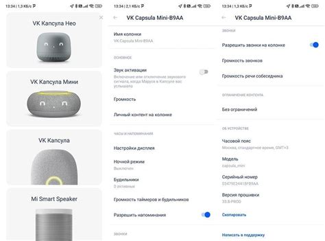 Обзор умной колонки VK Капсула Мини — Интернет-магазин МТС