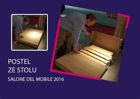 VIDEO: Postel ze stolu - HomeInCube