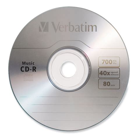 VER96155 Verbatim CD-R Music Recordable Disc - Zuma