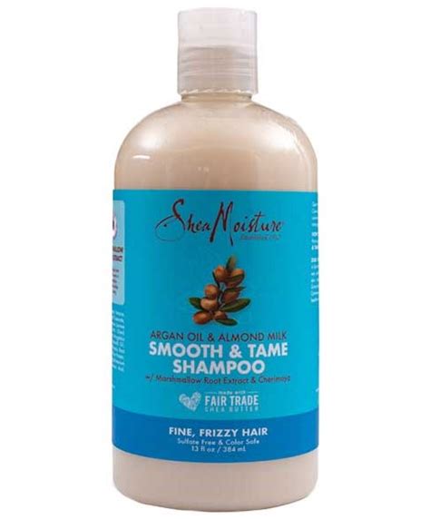 Argan Oil And Almond Milk Smooth And Tame Shampoo Shea M