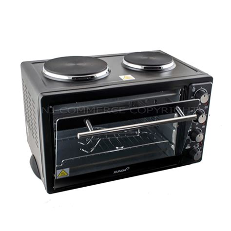 Mini Convection Oven Grill Electric Hob Double Cooker Baking Hot Plate L EBay