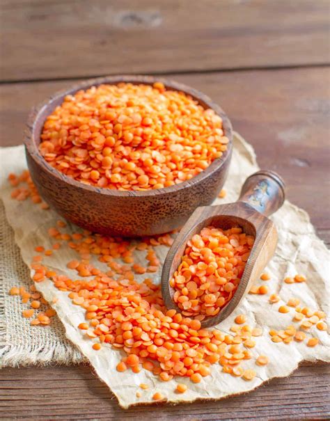 Red Split Lentils 1kg Michael Lee Fine Cheeses