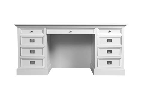 Письменный стол Оксфорд большой белый купить в Москве
