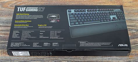 Обзор клавиатуры ASUS TUF Gaming K7: готовы побеждать? GECID.com ...