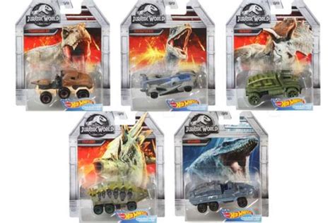 Jurassic World Character Car Hw Hot Wheels