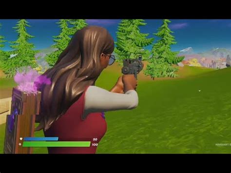 ISABELLE Skin Game Play In Fortnite Quick IN GAME Showcase YouTube