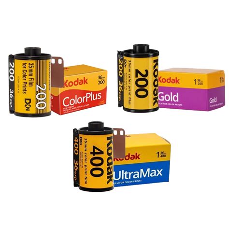 KODAK ColorPlus 200 Gold 200 Ultramax 400 135 35mm Color Negative Film