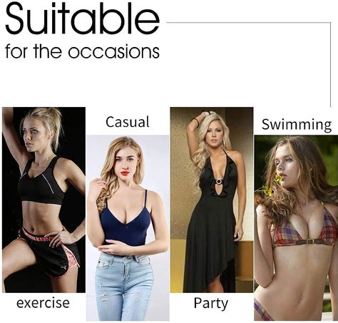 Amazon Bra Pads Inserts Pairs Ailyongq Women S Comfy Sports Bra Pads Sewn Bikini Pads