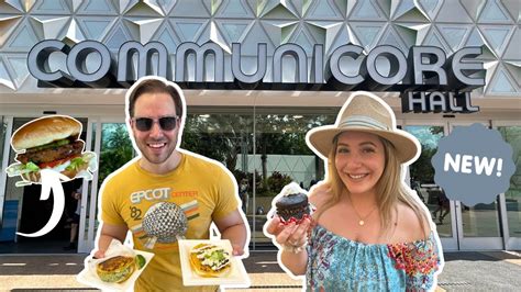 New Food At Epcot Festival Favorites At Communicore Hall A Hidden