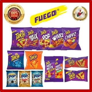 Barcel Addictive Snacks Takis Fuego Hot Chili Pepper Lime Tortilla