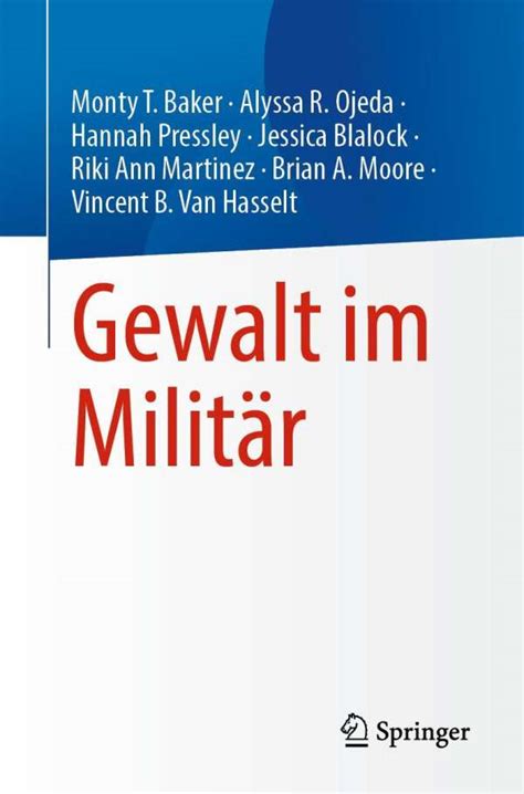 Gewalt Im Milit R Monty T Baker Buch Jpc