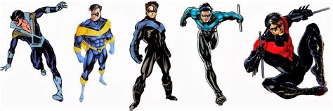 Evolution Of Nightwing Robin Heroe