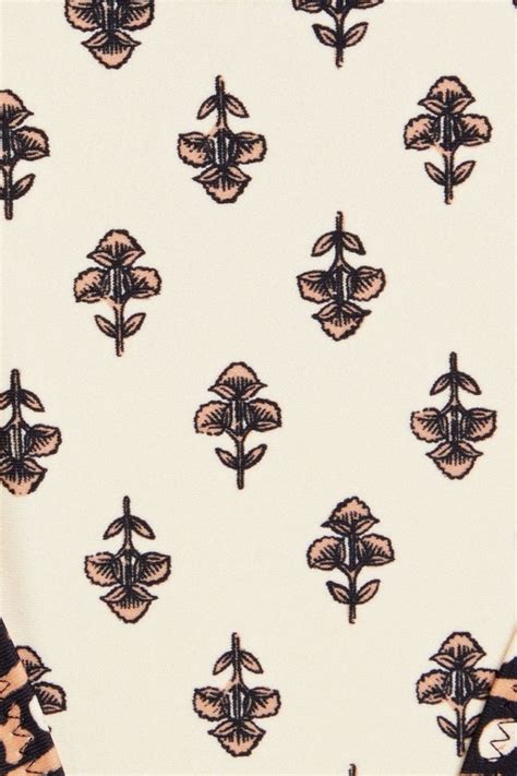 Tigerlily Imani Elle Printed Low Rise Bikini Briefs The Outnet