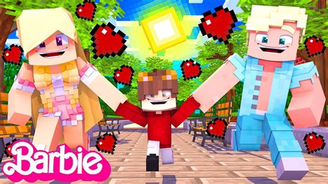 Barbie Me Adotou No Minecraft Youtube